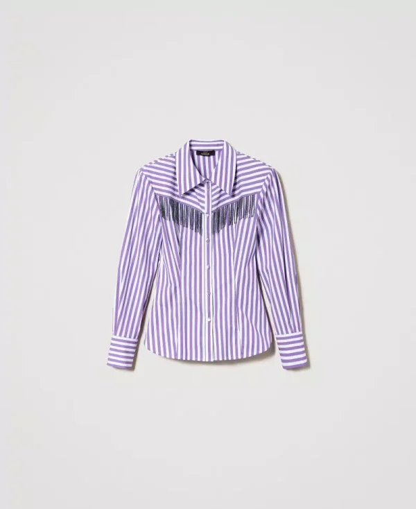 Woven Shirt papers stripe